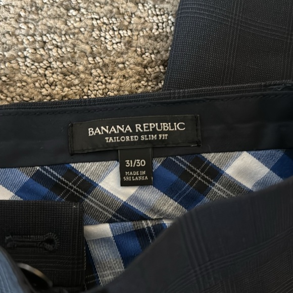 Banana Republic Mens Pant Traditional Slim Fit 31x30 - Picture 2 of 5